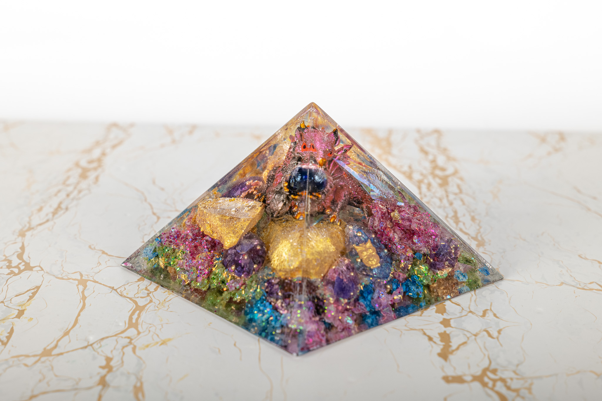 Pranacrystal® Premium Violet Dragon of Transformation