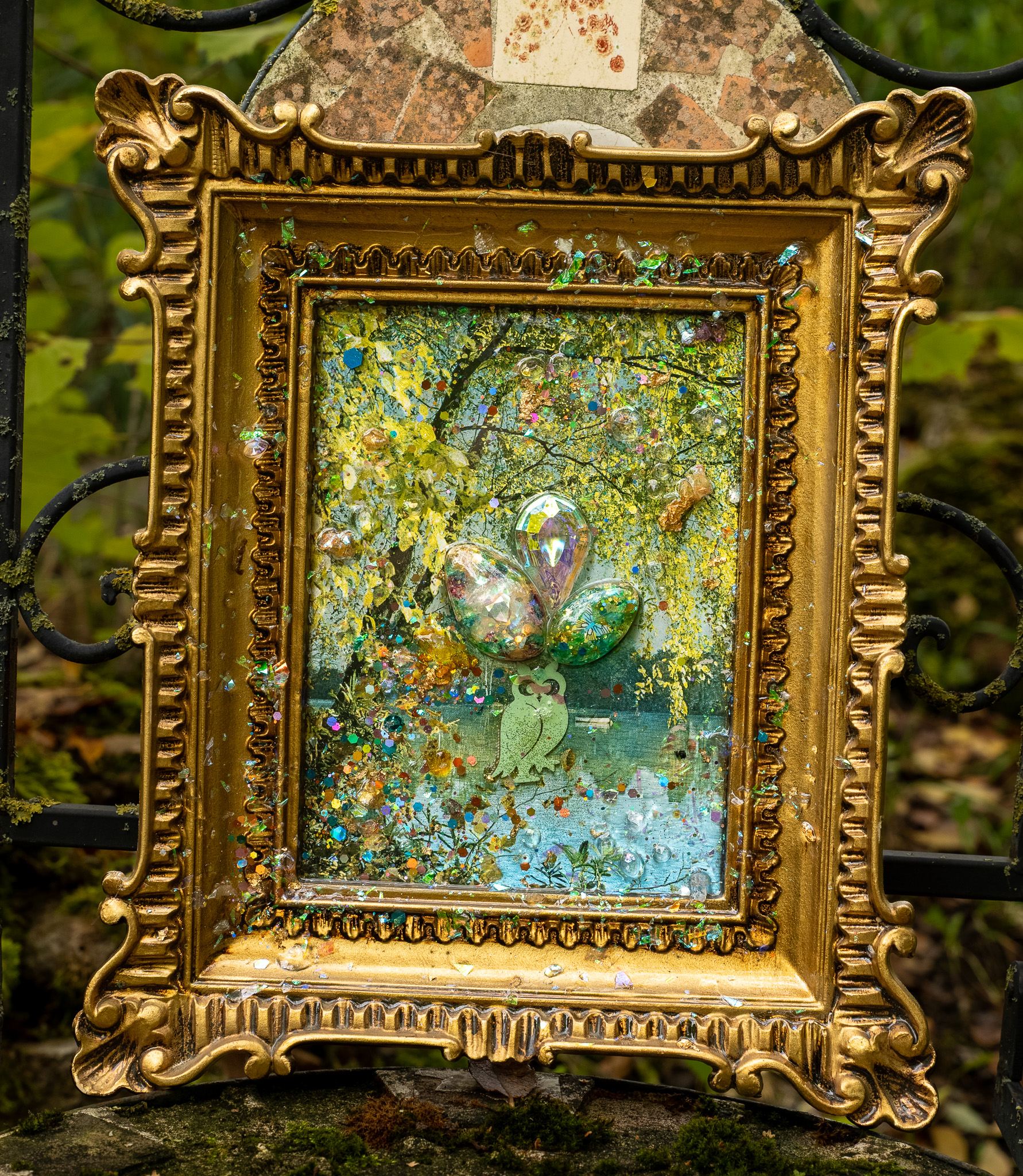 Zauberwald – Orgonit-Kunstwerk