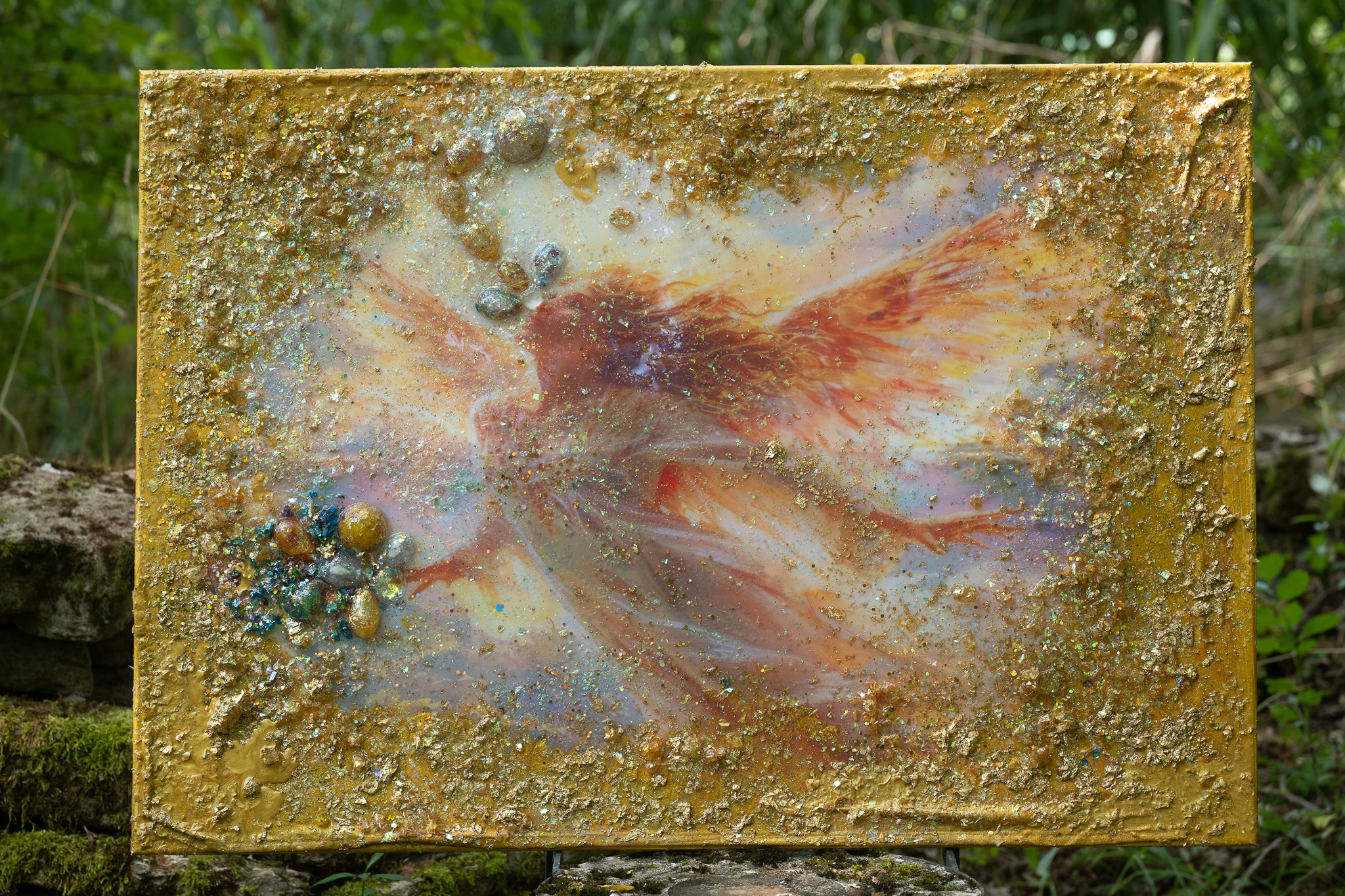 Engel der inneren Befreiung – 100 × 70 cm