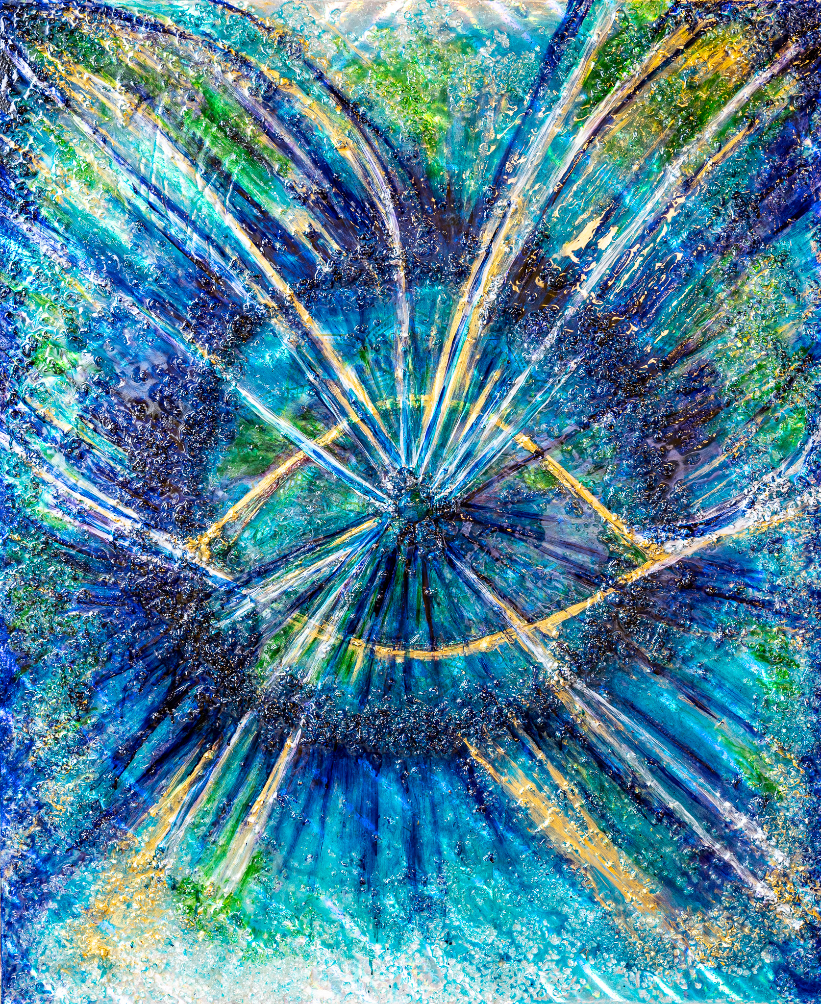 Eye of God - 100 x 125 cm